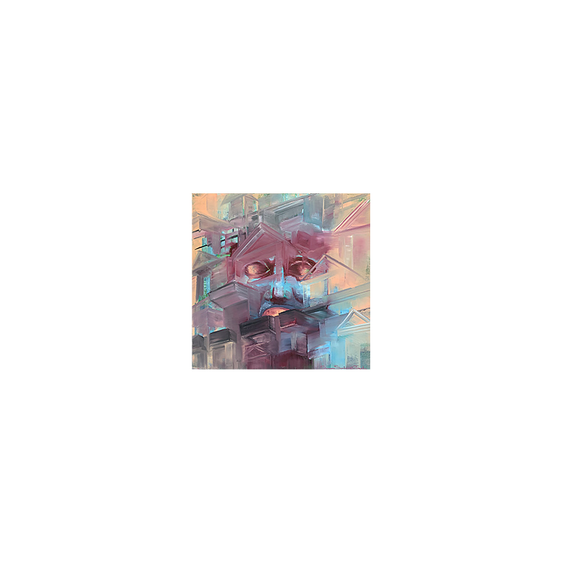 Tuval üzerine yağlı boya - 50x50 cm